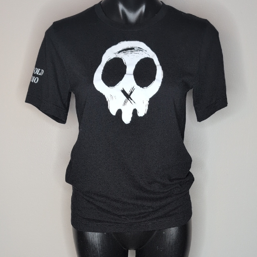 Unisex Eightfold Studio Skull Graphic Tee (Handmade)